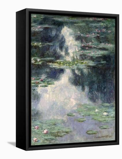 Pond with Water Lilies, 1907-Claude Monet-Framed Stretched Canvas