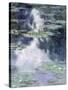 Pond with Water Lilies-Claude Monet-Stretched Canvas