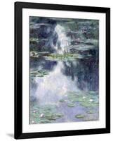 Pond with Water Lilies-Claude Monet-Framed Giclee Print