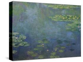 Pond with Water Lilies-Claude Monet-Stretched Canvas