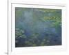 Pond with Water Lilies-Claude Monet-Framed Giclee Print