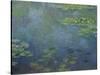 Pond with Water Lilies-Claude Monet-Stretched Canvas