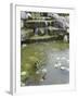 Pond with Waterfall-null-Framed Photographic Print