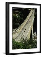 Pondel Bridge, Roman Aqueduct, Aymavilles, Valle D' Aosta, Italy BC-null-Framed Premium Giclee Print