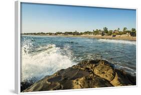 Poneloya Beach, a Popular Little Pacific Coast Surf Resort, West of the Northern City of Leon-Rob Francis-Framed Photographic Print