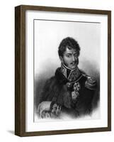 Poniatowki Portrait-Anton Brodowski-Framed Art Print