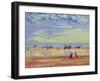 Ponies on Ferring Beach-Robert Tyndall-Framed Giclee Print