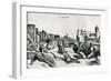 Pons Fabricius, Built it in 62 BC to Join Left Bank of Tiber with Tiber Island, Italy, 16th Century-null-Framed Giclee Print