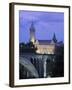 Pont Adolpe, State Savings Bank, Luxembourg-Rex Butcher-Framed Photographic Print