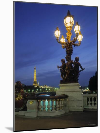 Pont Alexandra III, Paris, France-Jon Arnold-Mounted Photographic Print