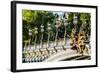 Pont Alexandre III  Alexander the Third Bridge in the City of Paris in France-OSTILL-Framed Photographic Print