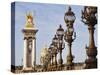 Pont Alexandre-III and Dome des Invalides-Rudy Sulgan-Stretched Canvas