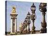 Pont Alexandre-III and Dome des Invalides-Rudy Sulgan-Stretched Canvas