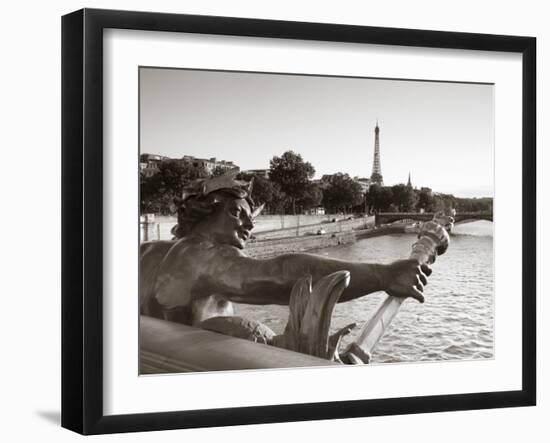 Pont Alexandre Iii and Eiffel Tower, Paris, France-Jon Arnold-Framed Photographic Print