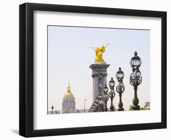 Pont Alexandre III and Hotel des Invalides-John Harper-Framed Photographic Print