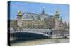 Pont Alexandre III And The Grand Palais FFA4657-Cora Niele-Stretched Canvas