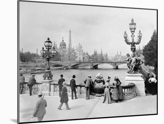 Pont Alexandre III - Exposition Universelle de Paris En 1900-French Photographer-Mounted Photographic Print