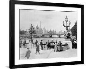 Pont Alexandre III - Exposition Universelle de Paris En 1900-French Photographer-Framed Photographic Print