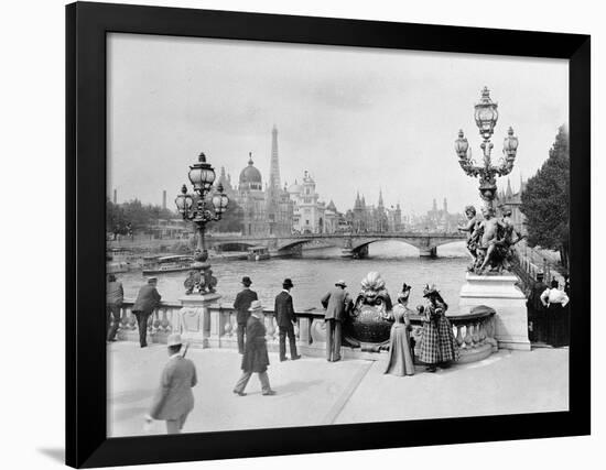 Pont Alexandre III - Exposition Universelle de Paris En 1900-French Photographer-Framed Photographic Print