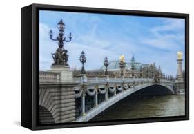 Pont Alexandre III - I-Cora Niele-Framed Stretched Canvas