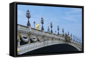 Pont Alexandre III - II-Cora Niele-Framed Stretched Canvas