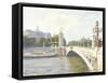 Pont Alexandre III, Paris-Julian Barrow-Framed Stretched Canvas