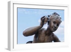 Pont Alexandre III Statue I-Cora Niele-Framed Giclee Print