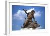 Pont Alexandre III Statue II-Cora Niele-Framed Giclee Print