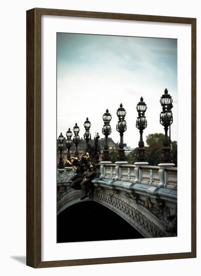 Pont Alexandre III-Erin Berzel-Framed Photographic Print