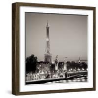 Pont Alexandre Trios-Alan Blaustein-Framed Photographic Print