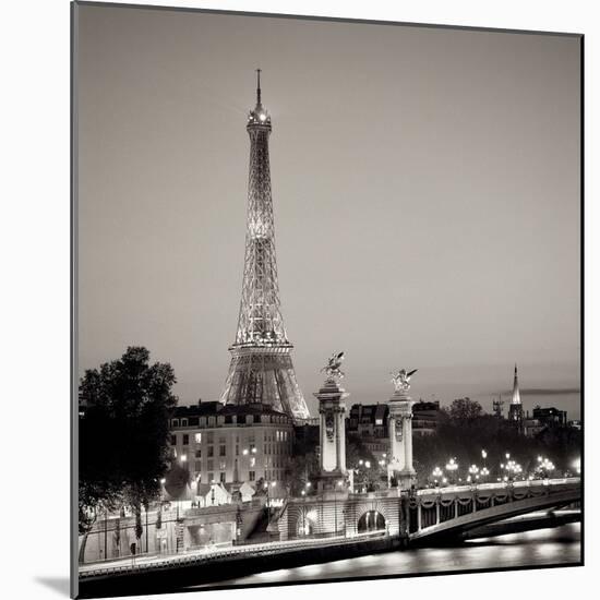 Pont Alexandre Trios-Alan Blaustein-Mounted Photographic Print