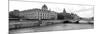 Pont Au Change over Seine River, Palais De Justice, La Conciergerie, Paris, Ile-De-France, France-null-Mounted Photographic Print