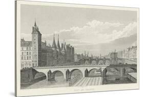 Pont Au Change-A. Pugin-Stretched Canvas