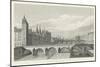 Pont Au Change-A. Pugin-Mounted Art Print