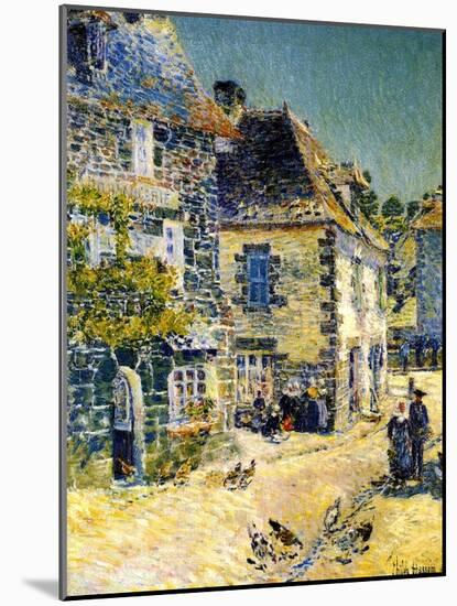 Pont Aven, Brittany, 1897-Childe Hassam-Mounted Giclee Print