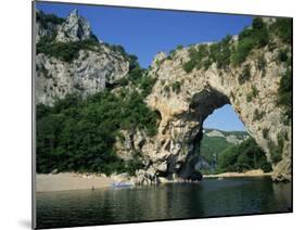 Pont D'Arc, Rock Arch over the Ardeche River, in the Ardeche Gorges, Rhone Alpes, France-Tomlinson Ruth-Mounted Photographic Print