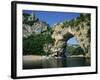 Pont D'Arc, Rock Arch over the Ardeche River, in the Ardeche Gorges, Rhone Alpes, France-Tomlinson Ruth-Framed Photographic Print