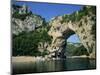 Pont D'Arc, Rock Arch over the Ardeche River, in the Ardeche Gorges, Rhone Alpes, France-Tomlinson Ruth-Mounted Photographic Print