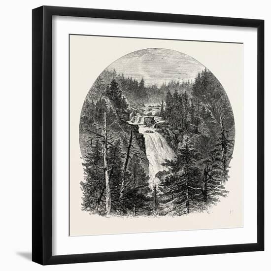 Pont D'Espagne, the Pyrenees, France, 19th Century-null-Framed Giclee Print