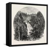 Pont D'Espagne, the Pyrenees, France, 19th Century-null-Framed Stretched Canvas