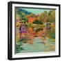 Pont d'Ouche, Burgundy-Peter Graham-Framed Giclee Print