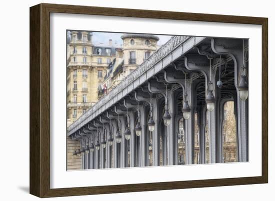 Pont de Bir Hakeim-Cora Niele-Framed Giclee Print