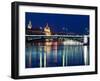 Pont De L'Universite, River Rhone, Lyon, Rhone Valley, France, Europe-Nico Tondini-Framed Photographic Print