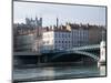 Pont De L'Universite, River Rhone, Lyon, Rhone Valley, France, Europe-Nico Tondini-Mounted Photographic Print