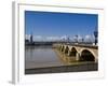 Pont De Pierre, Bordeaux, Gironde, Aquitaine, France, Europe-Charles Bowman-Framed Photographic Print