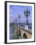 Pont De Pierre, Bordeaux, Gironde, France, Europe-Firecrest Pictures-Framed Photographic Print