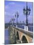 Pont De Pierre, Bordeaux, Gironde, France, Europe-Firecrest Pictures-Mounted Photographic Print