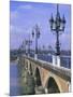 Pont De Pierre, Bordeaux, Gironde, France, Europe-Firecrest Pictures-Mounted Photographic Print