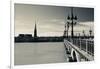 Pont De Pierre Bridge across Garonne River, Bordeaux, Gironde, Aquitaine, France-null-Framed Photographic Print