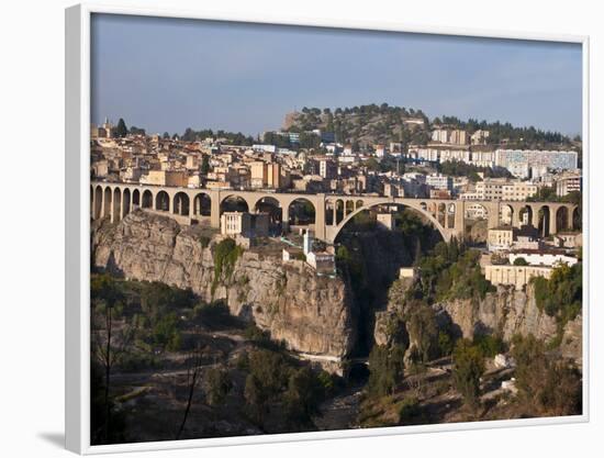 Pont De Sidi Rached Bridge, Constantine, Eastern Algeria, Algeria, North Africa, Africa-Michael Runkel-Framed Photographic Print